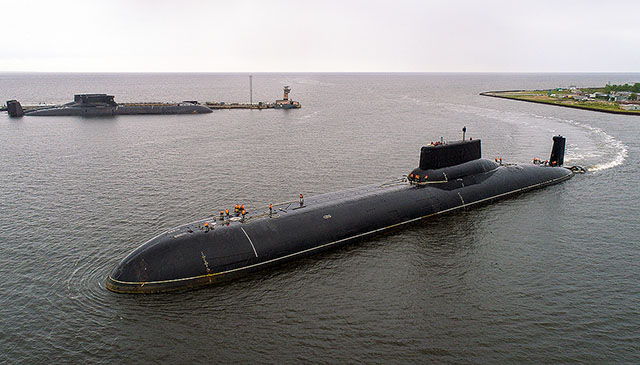 Тяжелый атомный подводный крейсер ТК-208 Дмитрий Донской проекта 941ум